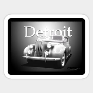 Packard Motor Cars Detroit Sticker